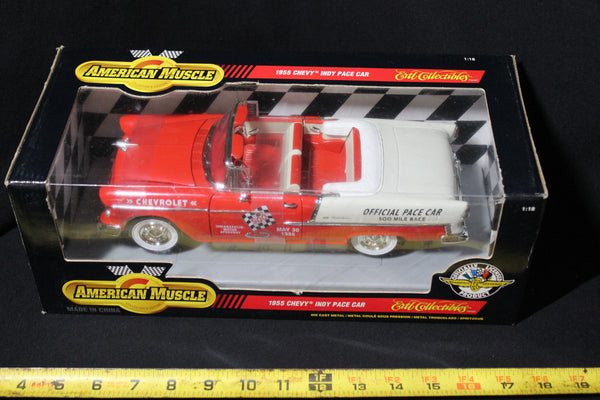 ERTL Collectibles 1955 Chevy Indy Pace Car 1:18 Die Cast