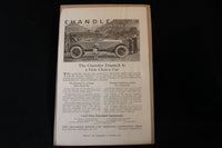 1921 Chandler Six Black & White Print Ad