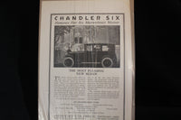 1919 Chandler Six Black & White Print Ad Version 1