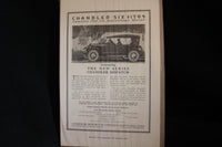 1919 Chandler Six Black & White Print Ad Version 2