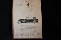 1931 Cadillac Black & White Print Ad Version 3