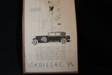 1931 Cadillac Black & White Print Ad Version 3