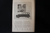 1926 Packard Black & White Print Ad