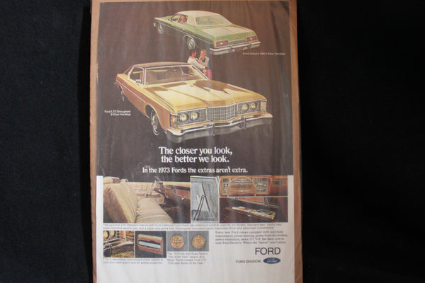 1973 Ford LTD Color Print Ad