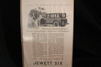 1924 Paige Jewett Six Black & White Print Ad