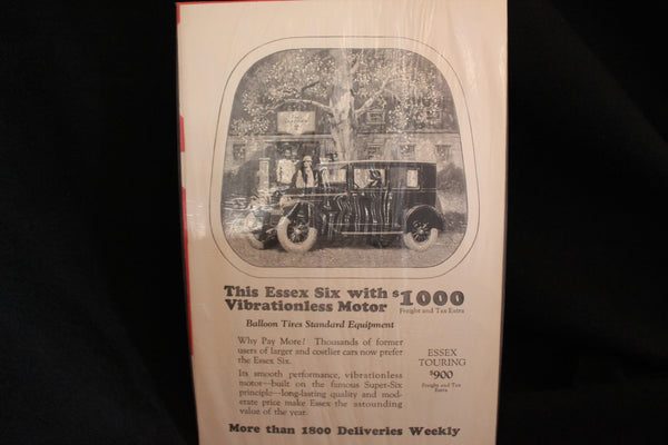 1924 Essex Black & White Print Ad