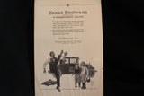 1924 Dodge Brothers 4-Passenger Coupe Black & White Print Ad