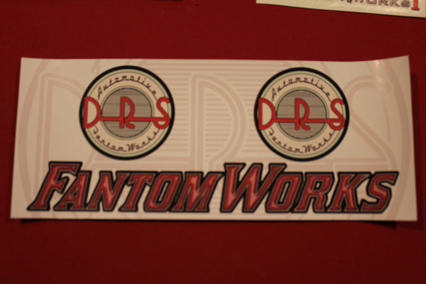 2 * FantomWorks Bumper Sticker