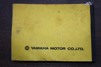 Yamaha YSR50T Owner Manual - Used